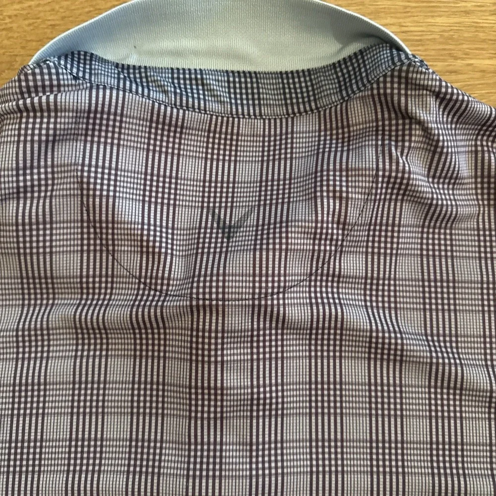 Callaway OPTI-DRI Golf Polo Shirt Men's XL Multicolor Plaid Performance Stretch